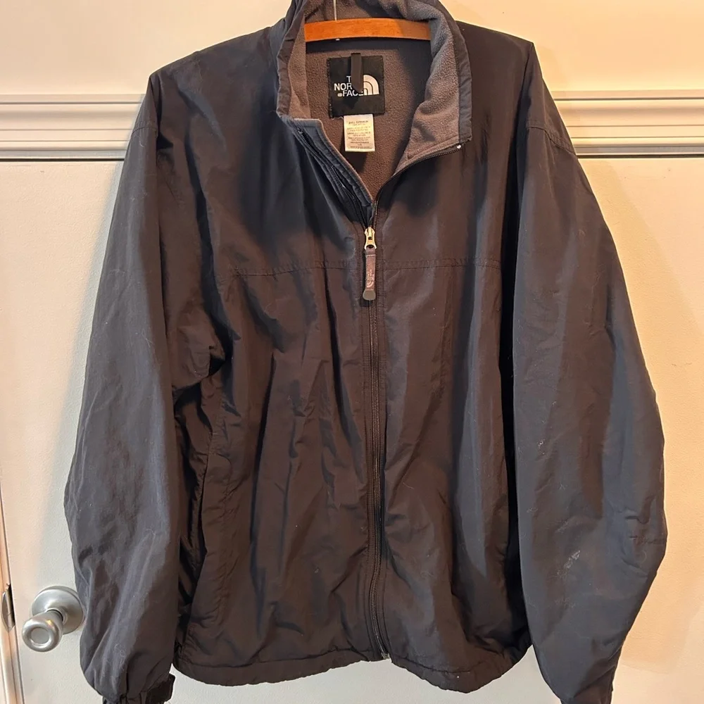 The North Face‎ Vintage Jacket Nylon Insulated Men's L Black